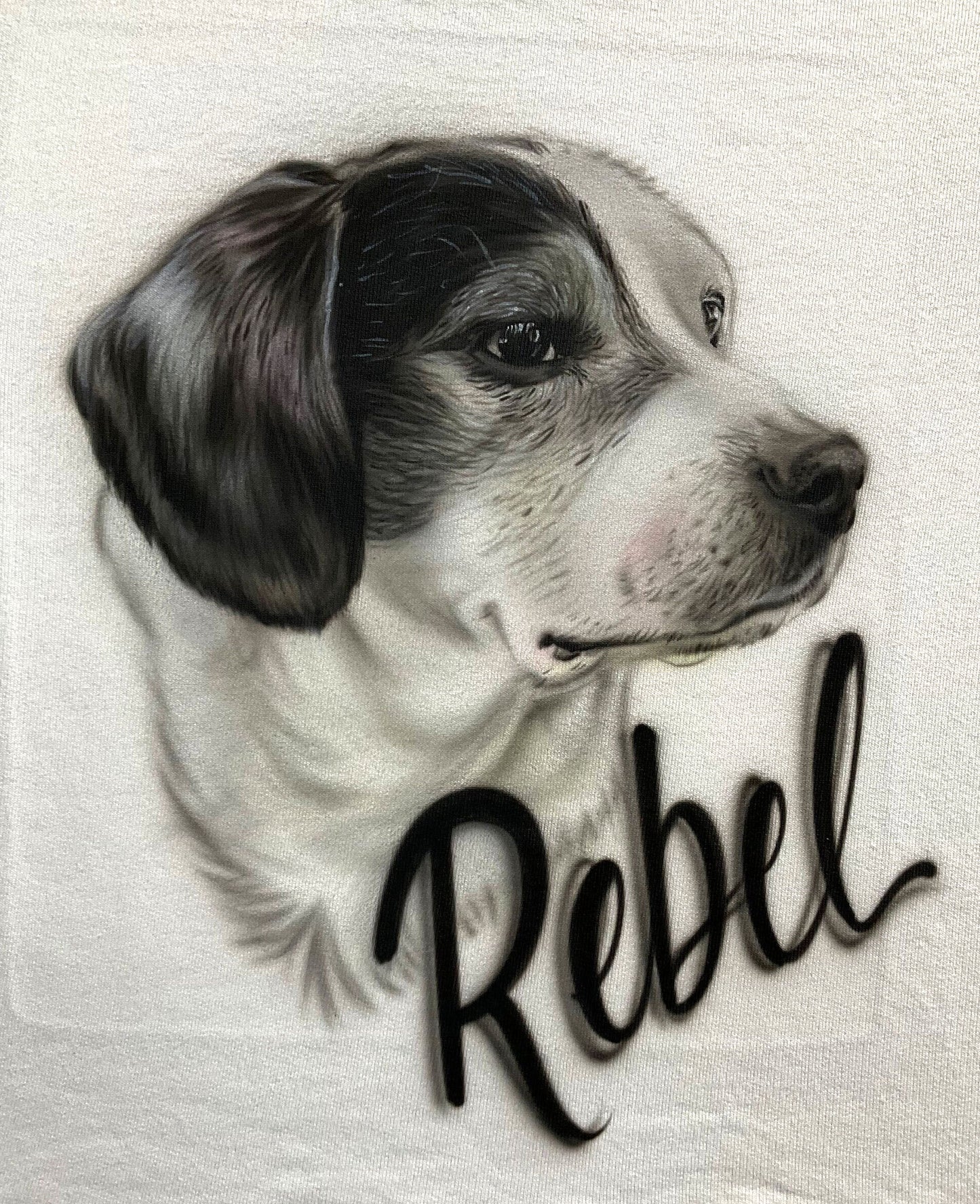 Airbrush T-shirt - Pet Portrait - Dog -Cat - Other Pet