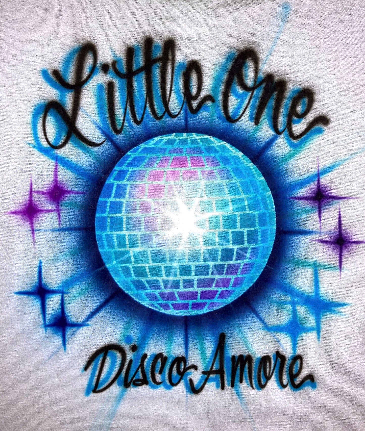 Airbrush T-shirt  - Disco - Music - Dance - Party