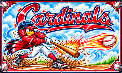 Cardinals Custom Baseball Team Banner – AirePrintz