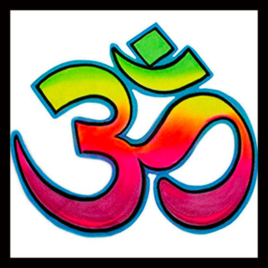 Airbrush  "Hindu Symbol, Om" Custom T-shirt - Your Name - You Choose Color