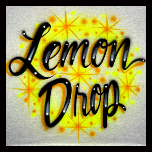 Lemon Drop Airbrushed Tee – ATEEZ Inspired