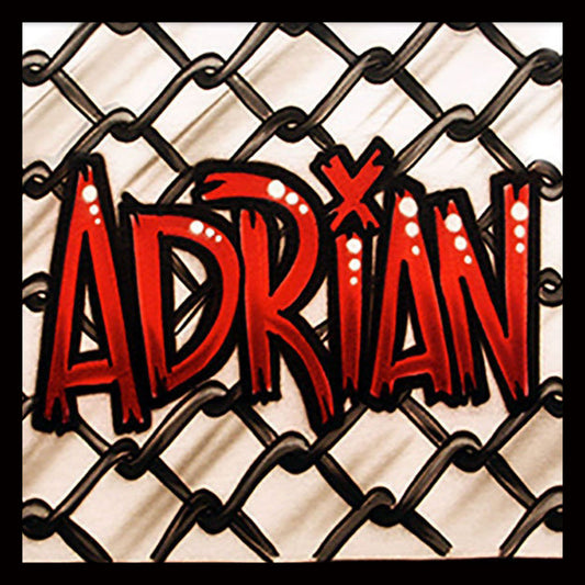 Airbrushed T-shirt - Graffiti Style - Airbrushed T-Shirt - Hip Hop - personalized - Gift - Name