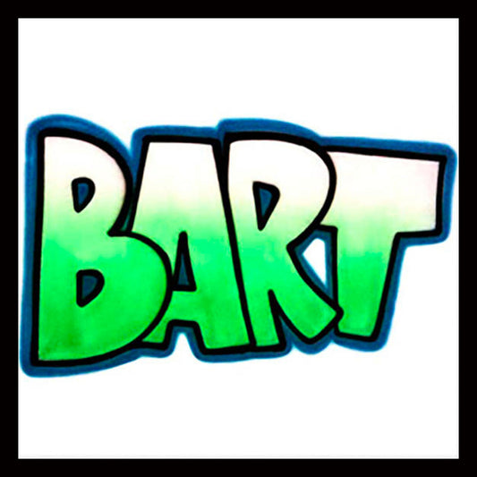 Block Name Design * Airbrushed T-shirt  *  Your Name * You Choose Color