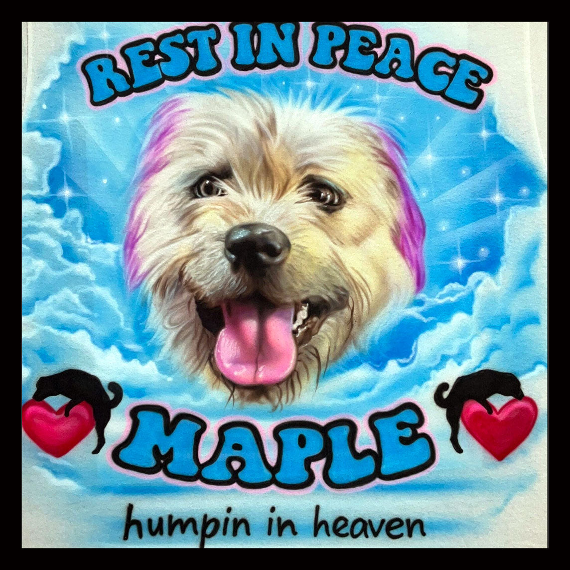 Memorial & RIP Airbrush Tribute Shirts – Fresh Air Shirts