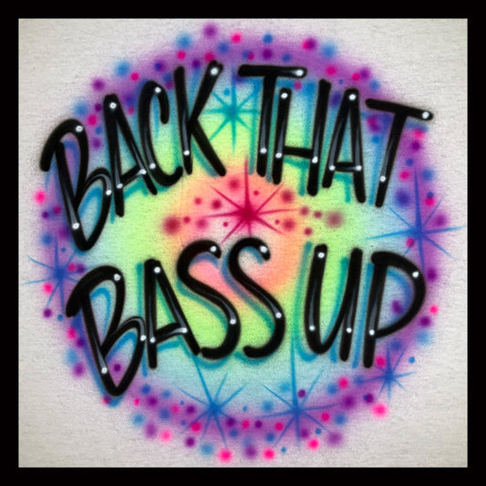 Airbrushed fishing T-shirt - Bass