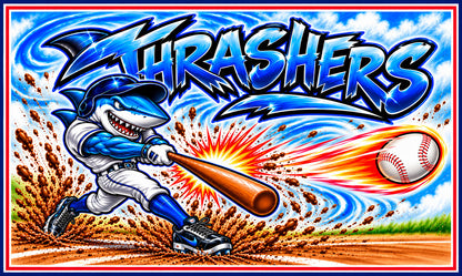 Thrashers Custom Baseball Team Banner – AirePrintz