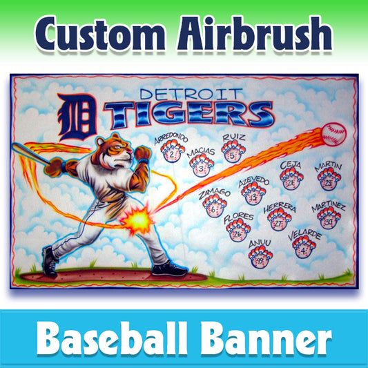 Baseball Banner - Tigers -1016