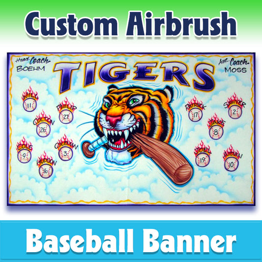 Baseball Banner - Tigers -1017