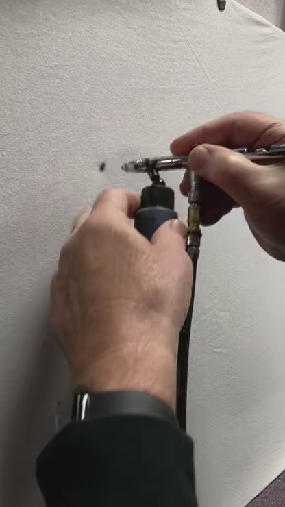 Hot & Sexy Airbrushed Shirt – Neon Flames in Pink, Purple, Fuchsia & Yellow